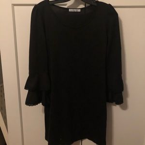 Black short dress